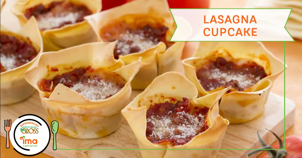 Lasagne cupcake