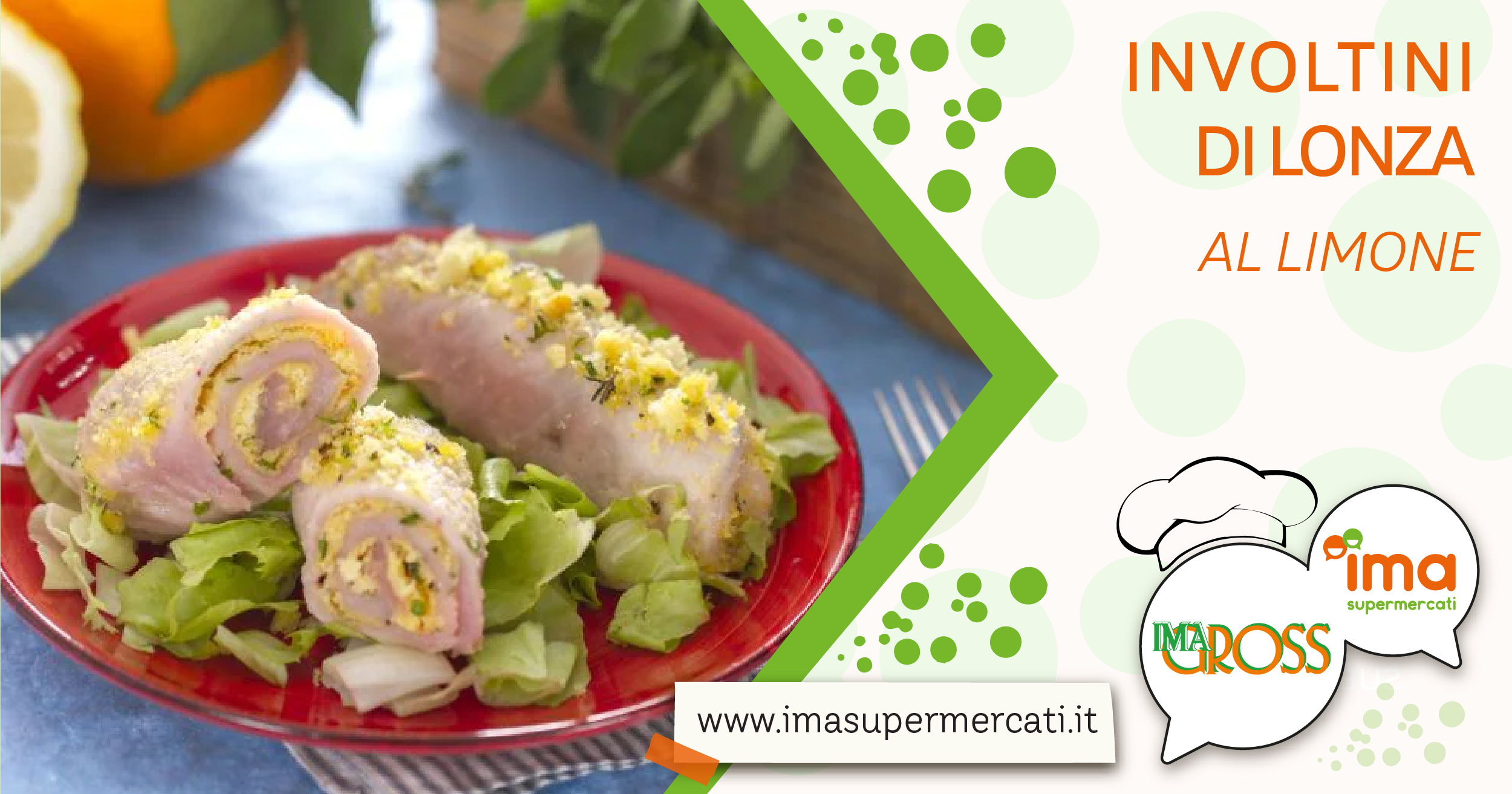 Involtini di lonza al limone