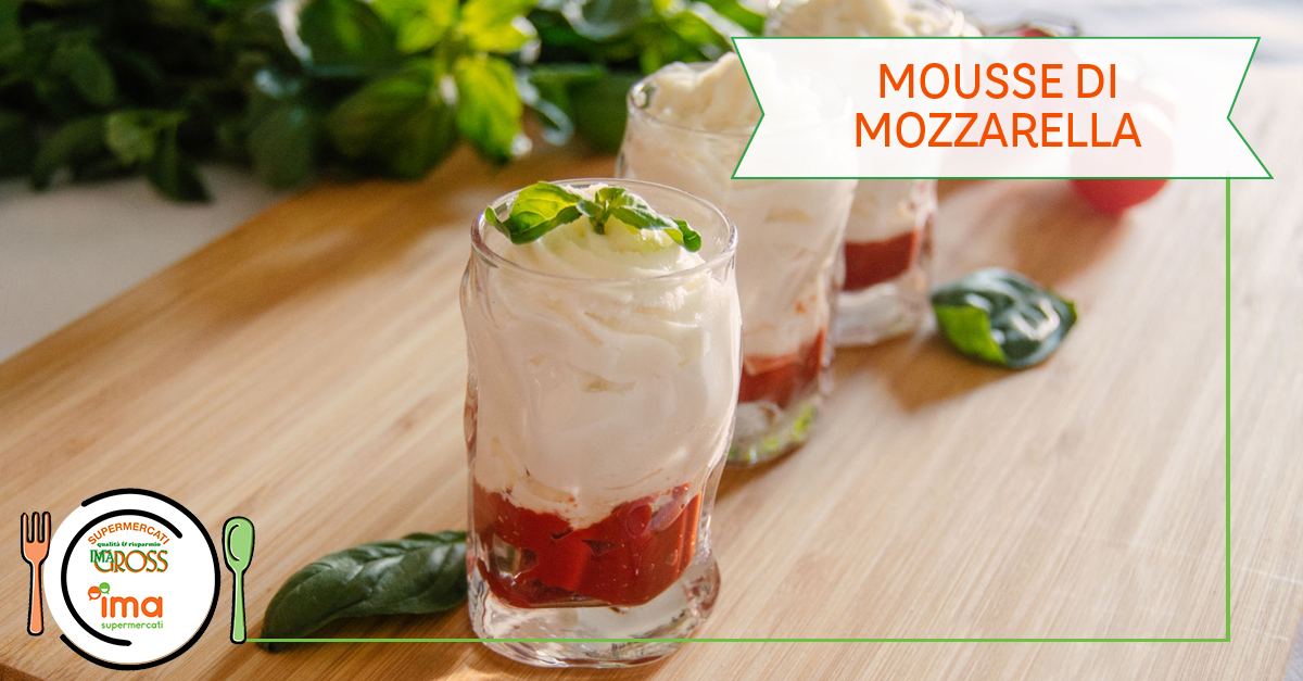 Mousse di mozzarella