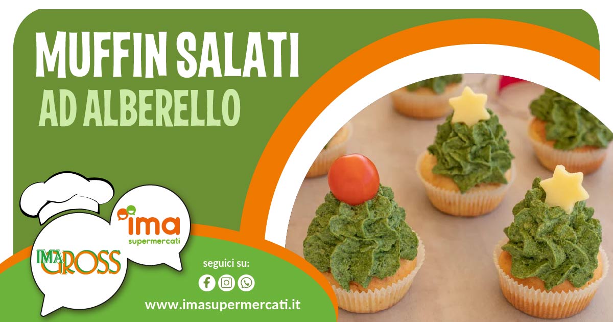 Muffin salati ad alberello