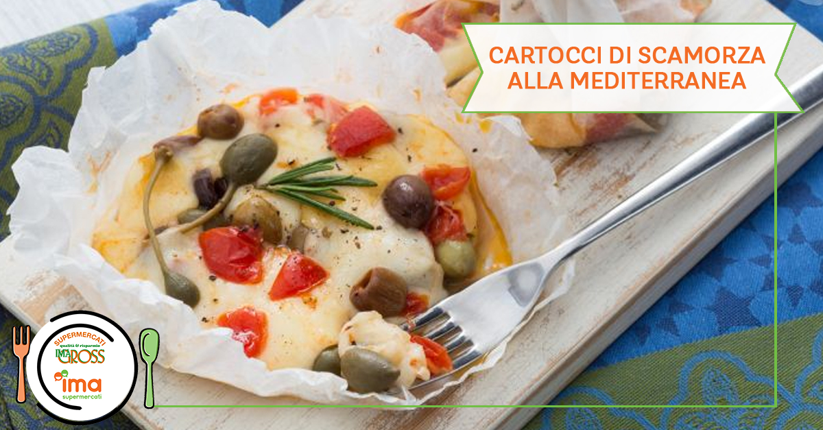 Cartocci di scamorza alla mediterranea